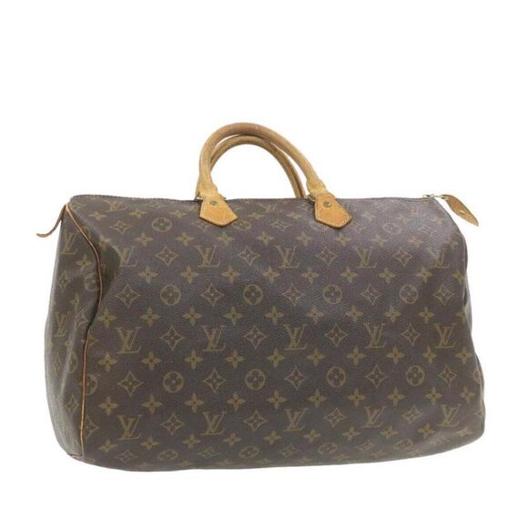 LOUIS VUITTON Monogram Speedy 40 Hand Bag - Picture 1 of 15